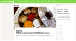 Desktop Screenshot of ezpzcooking.com